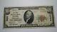 10 $ 1929 Sayre Pennsylvania Pa Banque Nationale Monnaie Note Bill! Ch. # 5666 Vf