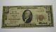 $10 1929 Sibley Iowa Ia National Currency Bank Note Bill Charter #3320 Rare