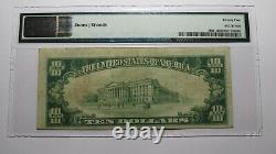 $10 1929 Slatington Pennsylvania Ap National Monnaie Banque Note Bill #2293 Vf25