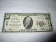 10 1929 $ Stillwater Minnesota Mn Banque Nationale De Billets De Banque Note Bill Ch. # 2674 Fine