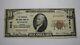$10 1929 Sunman Indiana En Monnaie Nationale Note De La Banque Bill Ch. #8878 Fine