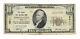 10 $. 1929 Ville Forestier, Banque Nationale Monnaie Iowa Remarque Bill Ch. # 5011