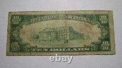 $10 1929 Virginia Minnesota Mn National Currency Bank Note Bill! Ch. #6527 Rare