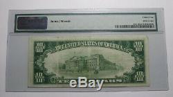 10 $ 1929 Wallace Idaho ID Banque Nationale Monnaie Remarque Bill Ch. # 4773 Vf25 Pmg