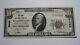 $10 1929 Washington District Of Columbia National Currency Bank Note Bill #5046