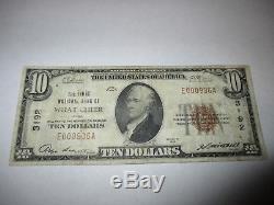 10 $ 1929 What Cheer Billet De Banque En Monnaie Nationale Iowa Ia Bill Ch. Bill # 3192 Amende