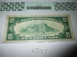 10 $ 1929 Whitinsville Massachusetts Ma Note De La Banque Nationale De Billets Bill N ° 769 Xf