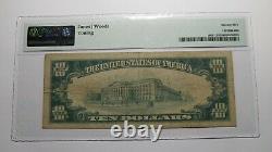$10 1929 Winchester Kentucky Ky Monnaie Nationale Bill #995 Vf25 Pmg
