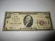 $ 10 1929 Ypsilanti Michigan Mi Banque De Billets De Banque Nationale Note Bill! Ch. # 155 Vf