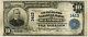 $ 10 National Currency Merchants Banque Nationale De Baltimore Md 1902 Plain Back
