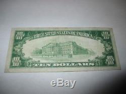 1029 $ 1929 Hagerstown Maryland MD Banque De Monnaie Nationale Note Bill Ch. # 4049 Fine