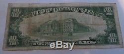 1029 $ 1929 Memphis Tennessee Tn Banque Nationale De Billets De Banque Note! Ch. # 336 Amende
