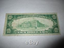 1029 $ 1929 Seward Nebraska Ne Banque De Monnaie Nationale Note Bill Ch. # 3060 Vf +