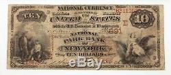 1882 10 $ Monnaie Nationale Fr # 480 Banque Nationale Parc Ch # 891 Pmg Fin 12