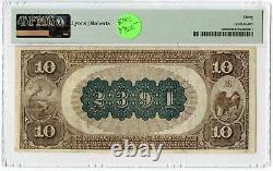 1882 10 $ Première Banque Nationale Deadwood 2391 Pmg 30 Monnaie Nationale Brown Jm098