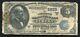 1882 $ 5 Vb Banque Nationale Des Citoyens D'eureka, Monnaie Nationale De Ks Ch. #5655