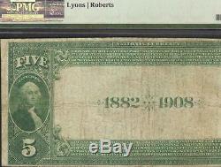 1882 Billet De 5 Dollars Du Fond Du Lac Wisconsin - Dollar National - Grande Devise 6015 Pmg