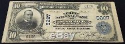1902 10,00 $ Monnaie Nationale, Ciment National Bank, Siegfried À Nothampton, Pa