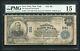 1902 10 $ Banque Du Parc National De New York, Ny Monnaie Nationale Ch. # 891 Pmg F-15