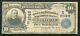1902 10 $ Banque Nationale Du Tennessee Est Knoxville, Tn Monnaie Nationale Ch. #2049