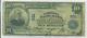 1902 10 $ Banque Nationale Parc De New York, Charte Monnaie Nationale Ny 891
