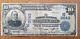 1902 10 $ Dix Dollar Cedar Rapids Iowa Banque Nationale Devise Nationale 3643 Note