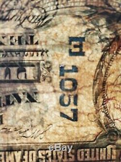 1902 $ 10 DIX Dollars Bourse Banque Nationale De Pittsburgh Pa Monnaie Remarque