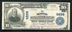 1902 10 $ La Banque Nationale De Marion, Va Monnaie Nationale Ch. 6839