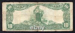 1902 10 $ La Banque nationale des citoyens de Baltimore, MD Devise nationale Ch. #1384