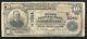 1902 10 $ La Première Banque Nationale De Grove City, Pennsylvanie Monnaie Ch. # 5044