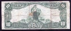 1902 10 $ La Première Banque Nationale De Hancock, Mn Monnaie Nationale Ch.