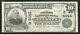 1902 10 $ La Quatrième Banque Nationale D'atlanta, Ga Monnaie Nationale Ch. #5045