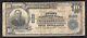 1902 10 $ La Première Banque Nationale De Chippewa Falls, Wi Monnaie Nationale Ch #2125