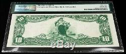 1902 10 $ Monnaie Nationale, La Banque Nationale Aux États-unis De Galveston, Tx