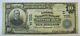 1902 $10 National Currency Large Note, Union National Bank Of Pittsburgh, Vf/xf