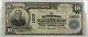 1902 $ 10 Note De La Banque Nationale De Change 1456- Rushville, Indiana