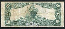 1902 10 $ Première Banque Nationale De Spartanburg, Sc Monnaie Nationale Ch. # 1848
