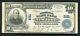 1902 $10 The National Park Bank Of New York, Ny Monnaie Nationale Ch. #891 Vf+