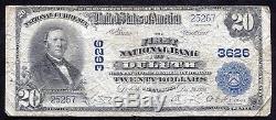 1902 20 $ La Première Banque Nationale De Duluth, Monnaie Nationale Ch. # 3626
