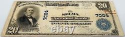 1902 20 $ Monnaie Nationale De La Banque Nationale Selma, Selma, Alabama! Fr #650