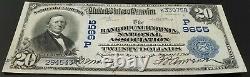 1902 $20 Nat’l Currency, Date Back, The Bank Of California National Association
