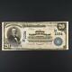 1902 $ 20 Prem Banque Nationale De Connersville, Indiana Monnaie Nationale M1034