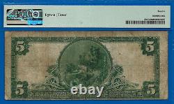1902 $5 Banque Nationale de New York, New York CH# 1394 PMG 12 sceau rouge recherché