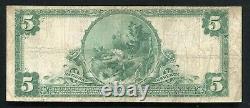 1902 $5 Hartford-aetna National Bank Connecticut Monnaie Nationale Ch. #1338