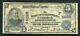 1902 $5 The Bank Of California National Association Monnaie Nationale Ch. Numéro 9655
