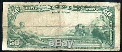 1902 50 $ La Banque Nationale Joplin De Joplin, Mo Monnaie Nationale Ch. # 4425