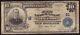 1902 Billet De 10 $ De La Première Banque Nationale De Toledo, Ohio, En Circulation En Bon état.