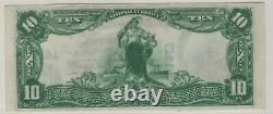 1902 Pb 10 $ Otoe National Bank Nebraska City Billets Devise Pcgs C Cu 64