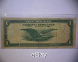 1914 $ 1 Un Dollar Monnaie Nationale, La Federal Reserve Bank De Chicago ILL