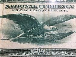 1914 Banque De Réserve Fédérale De Cleveland, Dans La Devise Nationale De L'ohio, Grand Billet